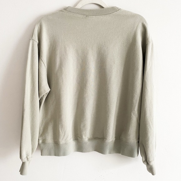 H&M Sage Green Sweatshirt - Picture 2 of 8